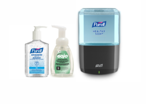 Hand Soap, Sanitizers & Dispensers